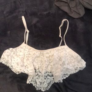 Cute white bralette
